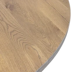 Straluma Ronde bartafel Woodstock grijs/zwart Ø130x92 cm> Eettafels