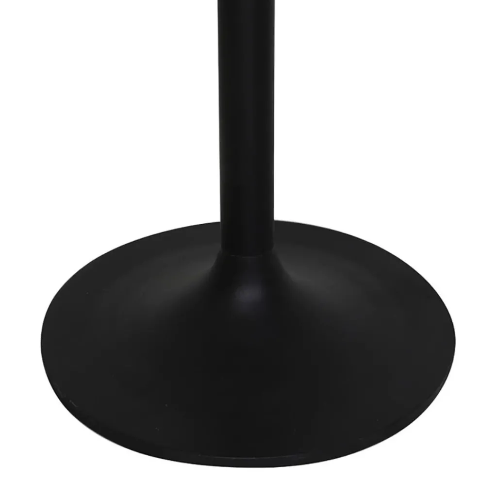 Straluma Ronde eettafel acacia hout met zwarte poot Bicoca> Light and Living|Eettafels