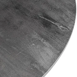 Straluma Ronde eettafel zwart mangohout met zwarte poot><noscript><img width=