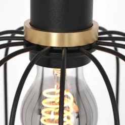 Straluma Ronde 3-lichts hanglamp met draadkappen divers> Eettafellampen|Draadlampen