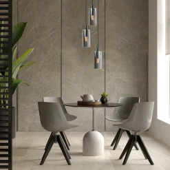 Straluma Ronde 3-lichts hanglamp met cilinder smoke glas><noscript><img width=