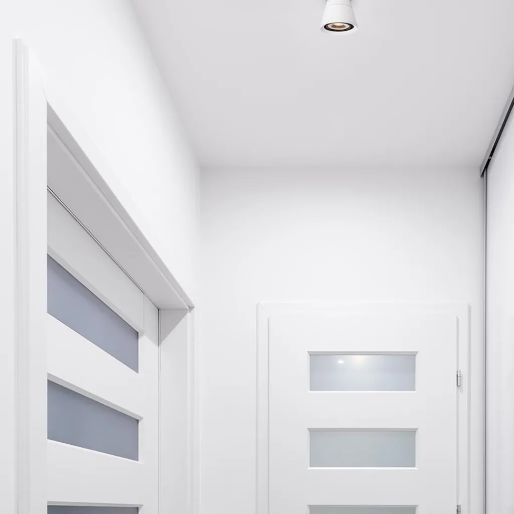 Straluma Ronde plafondspot verstelbaar wit GU10-ES111> Plafondlampen|Opbouwspots