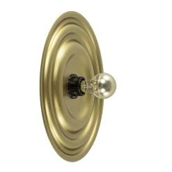 Straluma Ronde wand/plafondlamp gouden schaal> Plafondlampen|Wandlampen