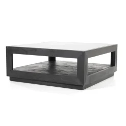 Straluma Salontafel Liam 95x95x35 cm -zwart> Salontafels