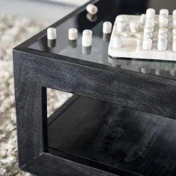 Straluma Salontafel Liam 95x95x35 cm -zwart><noscript><img width=