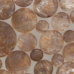 Straluma Schelpen tafellamp cilinder goud/bruin><noscript><img width=