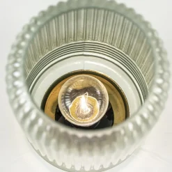 Straluma Sfeervolle tafellamp Lipa grijs groen op baterijen Light & Living></noscript> Tafellampen|Light and Living