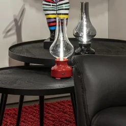 Straluma Sfeervolle tafellamp op batterij zwart dimbaar></noscript> Tafellampen|Eetkamerverlichting