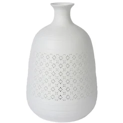 Straluma Sfeervolle tafellamp wit porselein decoratief> Tafellampen|Oosterse Verlichting