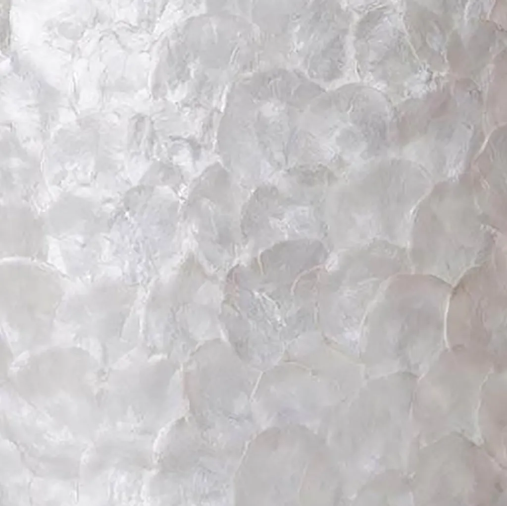 Straluma Sfeervolle wandlamp creme schelpen kamer> Schelpenlampen|Woonkamerlampen