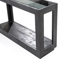 Straluma Sidetable Liam 120x35x75 cm - zwart><noscript><img width=