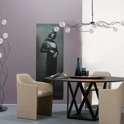 Straluma Sierlijke LED hanglamp met helder glas dimbaar></noscript> Hanglampen|Eettafellampen