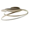 Straluma Sierlijke LED plafondlamp ringen goud> Plafondlampen|Design Verlichting
