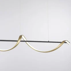 Straluma Smart hanglamp antraciet/goud inclusief remote><noscript><img width=