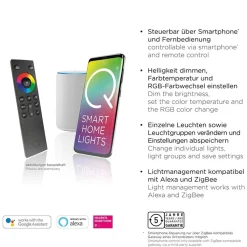 Straluma Smart hanglamp mat zwart verstelbaar></noscript> Hanglampen|Smart lampen