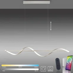 Straluma Smart hanglamp spiraal staal> Hanglampen|Smart lampen