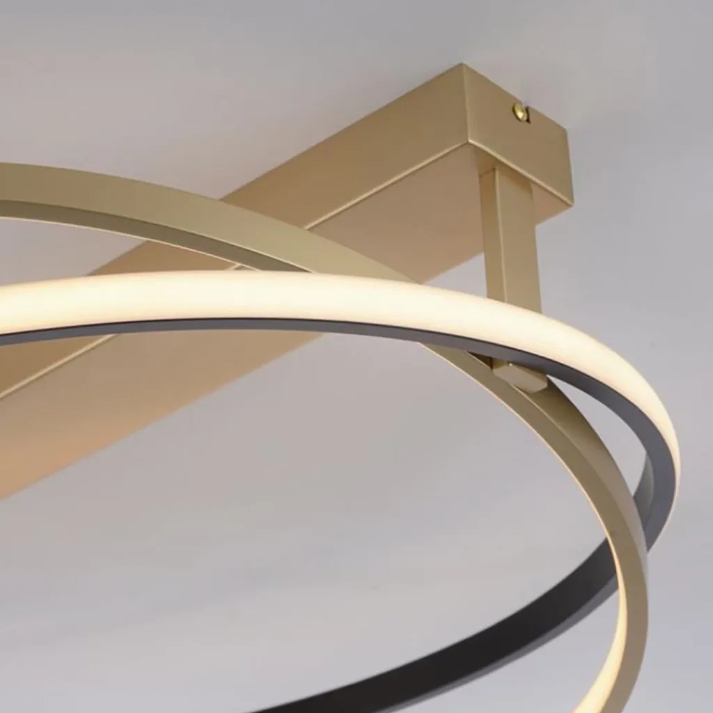 Straluma Smart Plafondlamp LED goud verstelbaar> Plafondlampen|Smart lampen