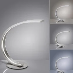 Straluma Smart tafellamp boog aluminium met LED> Tafellampen|Smart lampen