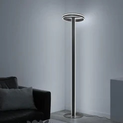 Straluma Smart vloerlamp verstelbare ring antraciet></noscript> Vloerlampen|Smart lampen