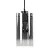 Straluma Smoke glazen hanglamp cilinder met verloop> Keukenverlichting|Hanglampen