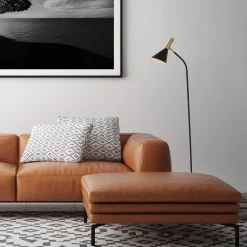 Straluma Staande leeslamp Anne's Choice zwart/goud></noscript> Vloerlampen|LED Vloerlampen