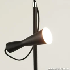 Straluma Staande spot Move zwart></noscript> Vloerlampen|Leeslampen