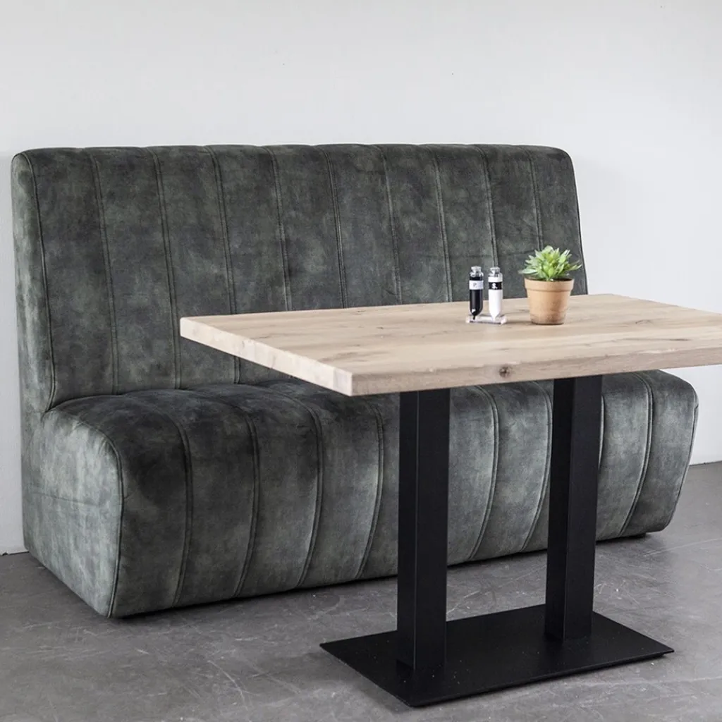 Straluma Stijlvolle eetkamerbank Maria antraciet> Banken