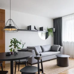 Straluma Stoere hanglamp industrieel/Scandinavisch mat zwart></noscript> Woonkamerlampen|Slaapkamerlampen