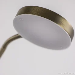 Straluma Strak klassieke leeslamp brons dimbaar></noscript> Vloerlampen|Leeslampen