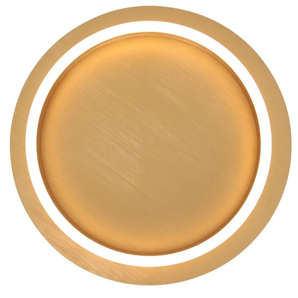 Straluma Strak moderne LED plafondlamp goud> Plafondlampen|Plafonnières