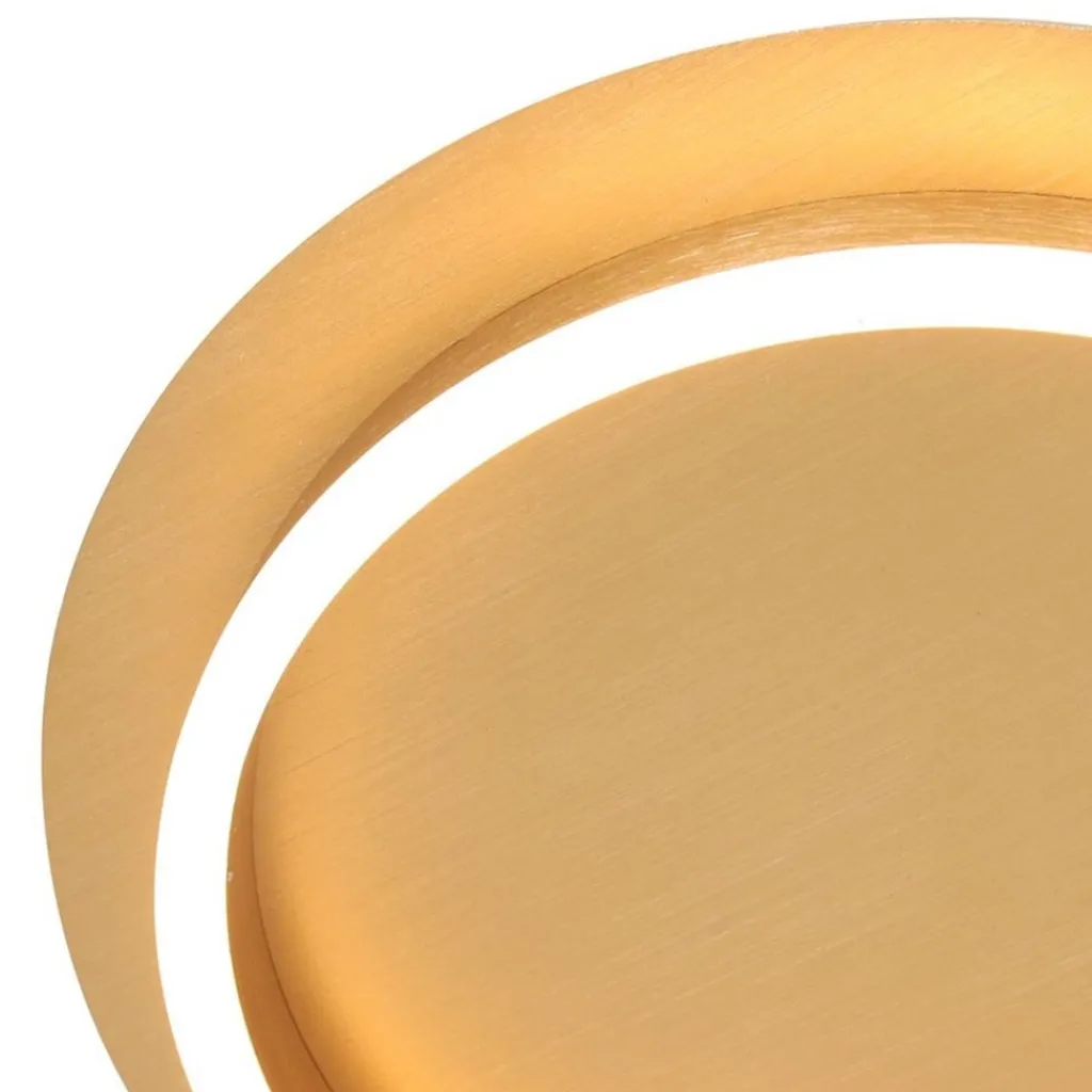 Straluma Strak moderne LED plafondlamp goud> Plafondlampen|Plafonnières