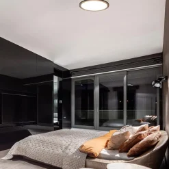 Straluma Strak moderne LED plafondlamp 40 cm dimbaar><noscript><img width=