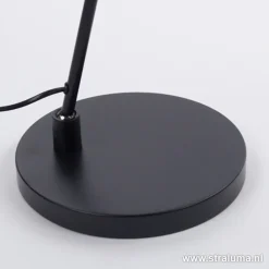 Straluma Strakke zwarte design vloerlamp LED></noscript> Vloerlampen|LED Leeslampen