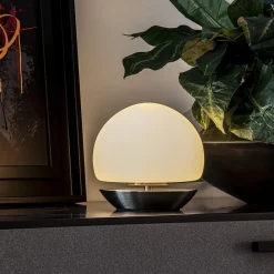 Straluma Tafellamp Ancilla bolglas 3-stappen dimbaar></noscript> Tafellampen|Nachtkastlampen