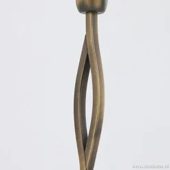 Straluma Tafellamp Capri brons/Glas></noscript> Nachtkastlampen|Woonkamerlampen