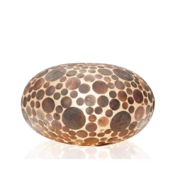 Straluma Tafellamp Coin schelpen ufo gold 40cm> Schelpenlampen|Woonkamerlampen