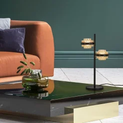 Straluma Tafellamp Dynasty zwart/amber></noscript> Tafellampen|LED Tafellampen