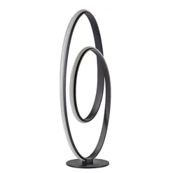 Straluma Tafellamp eclips zwart incl.dimmer> Tafellampen|Woonkamerlampen