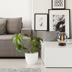 Straluma Tafellamp Fantasy laag zwart + smoke glas></noscript> Tafellampen|Industriële Verlichting