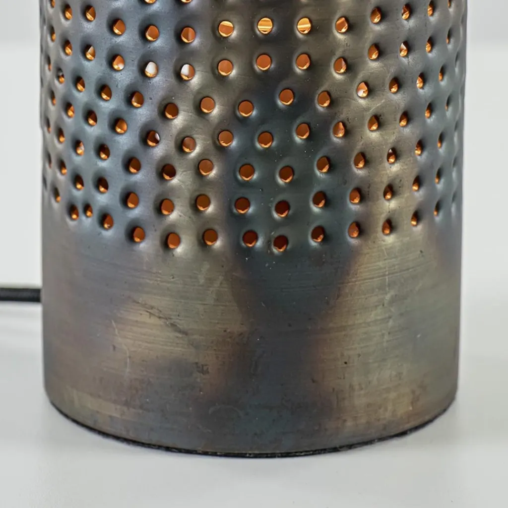 Straluma Tafellamp Forato gevlamd bruin> Tafellampen|Industriële Verlichting