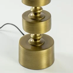 Straluma Tafellamp Gody antiek brons exclusief kap></noscript> Tafellampen|Lampenvoeten