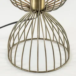 Straluma Tafellamp Lazar van Light and Living antiek brons draad></noscript> Draadlampen|Light and Living