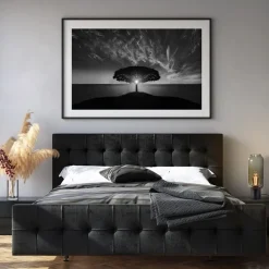 Straluma Tafellamp Lett zwart + smoke glas 13cm><noscript><img width=