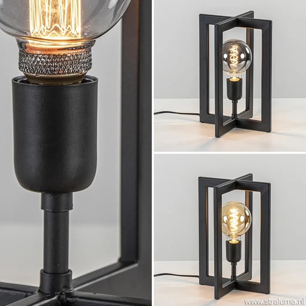 Straluma Tafellamp Mace 30cm zwart> Tafellampen|Industriële Verlichting