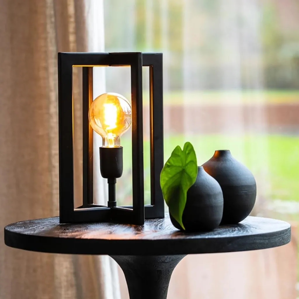 Straluma Tafellamp Mace 30cm zwart> Tafellampen|Industriële Verlichting