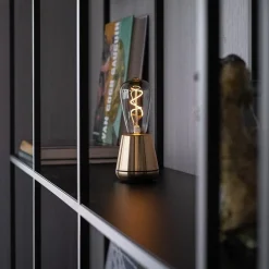 Straluma Tafellamp met oplaadbare batterij goud/smoke dimbaar></noscript> Tafellampen|Keukenverlichting