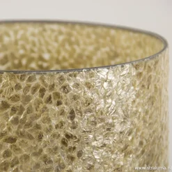 Straluma Tafellamp metaal met schelpen kap></noscript> Schelpenlampen|Woonkamerlampen