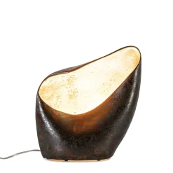 Straluma Tafellamp Nature 33 corten/goldleaf> Tafellampen|Decoratieve Verlichting