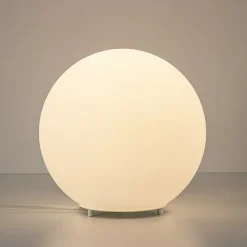 Straluma Tafellamp Oblica bol 25cm opaal mat wit><noscript><img width=