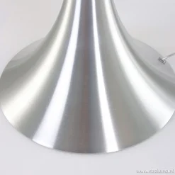 Straluma Tafellamp Purissima staal met opaal glas></noscript> Nachtkastlampen|Woonkamerlampen